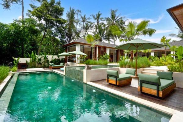 Kellandra Tropical 6 BR Private Pool Villa, Rezervovat  Bali hotely s bazénem, Bazén