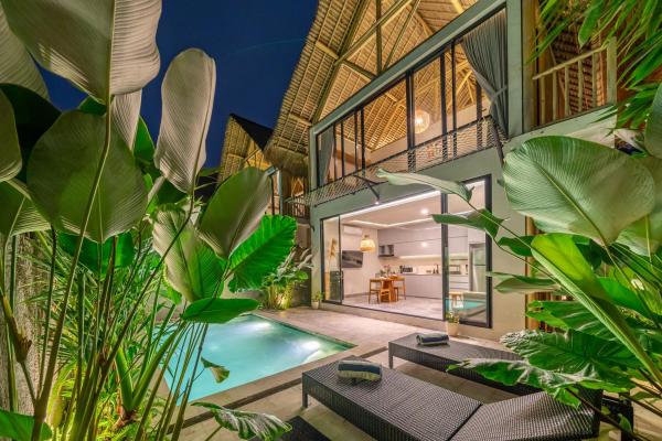 Green Harmony 3 - 1BR Pool Villa in Nature, Rezervovat  Bali hotely s bazénem, Bazén