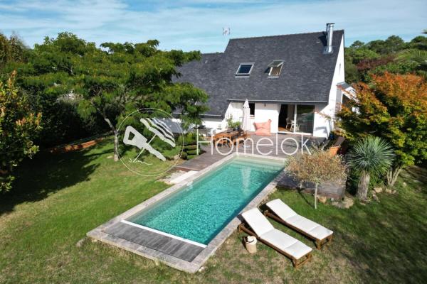 Villa avec piscine - calme absolu 5 min des plages, Rezervovat   