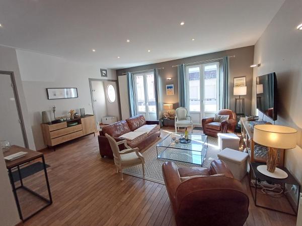 Maison 12-14 pers centre, plage, terrasse, 10 lits, Rezervovat  Le Touquet-Paris-Plage 