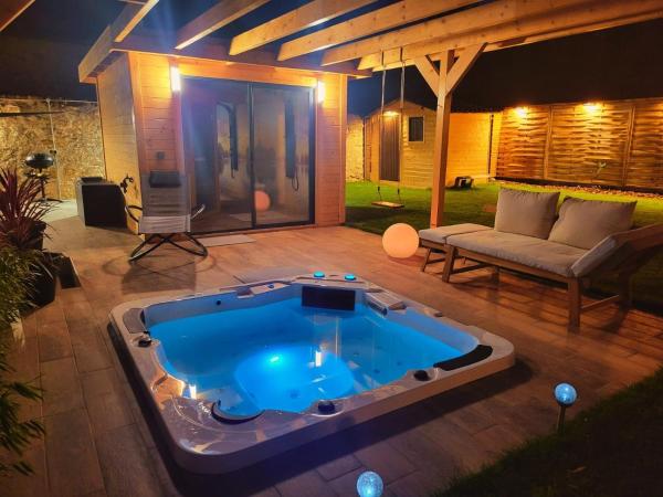 La Villa Aliénor - Spa et Cinéroom, Rezervovat  Wellness hotely v Amilly, SPA