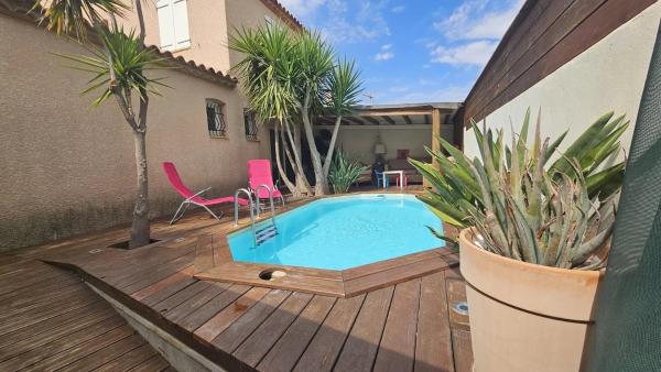 Villa Standing Piscine Chauffée, Rezervovat  Gruissan Corbières