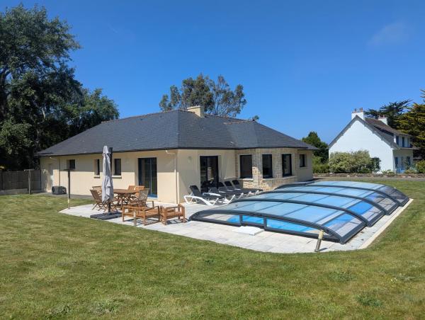 Villa de bord de mer avec piscine privée, Rezervovat   