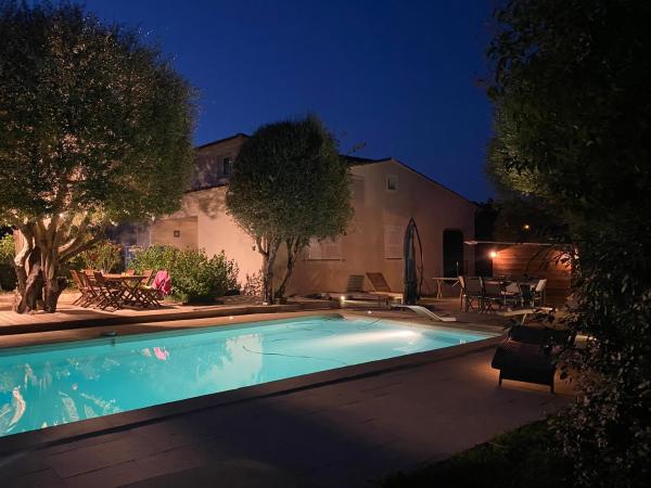 Villa ALETTI MJ piscine privée Porto Vecchio, Rezervovat  Korsika hotely s bazénem, Bazén
