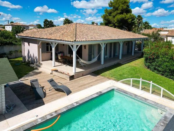 Villa spacieuse 6 pers, piscine privée et WiFi proche mer - FR-1-607-218, Rezervovat  Cap d'Agde Hérault