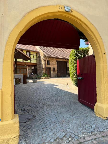 Chambre maison vigneronne - Val du Patre, Rezervovat  Alsasko hotely s parkováním, Parkování