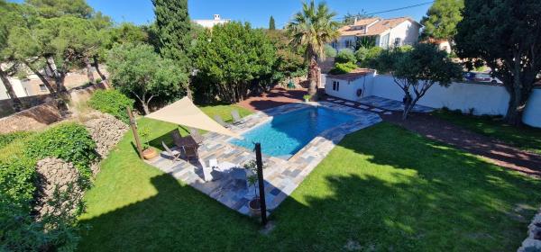 St-Clair Villa, piscine & pinède, Rezervovat  Hotely v Étang de Thau s bazénem, Bazén