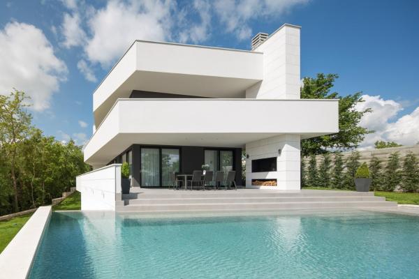 Modern Villa 55 with Pool and Spa, Rezervovat  Pazin Central Istria