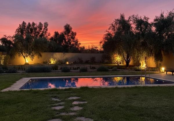 Oasis de Calme Villa Piscine Hammam & Vues Atlas, Rezervovat  Oulad el Guern Marrakech-Tensift-Haouz