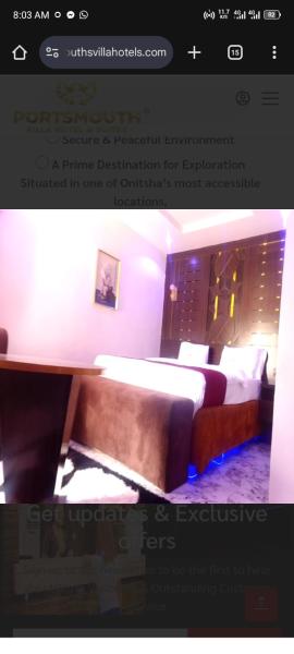 Portsmouth Villa Hotel & Suites, Rezervovat  Hotely v Anambra East s bazénem, Bazén