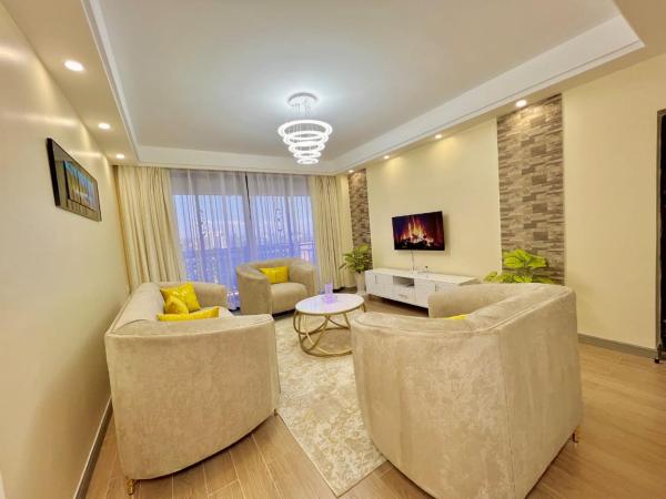 luxury living two bedroom apartment with heated swimming pool children playing ground area ample parking space and amazing scenic views, Rezervovat Apartmán Nairobi Nairobi