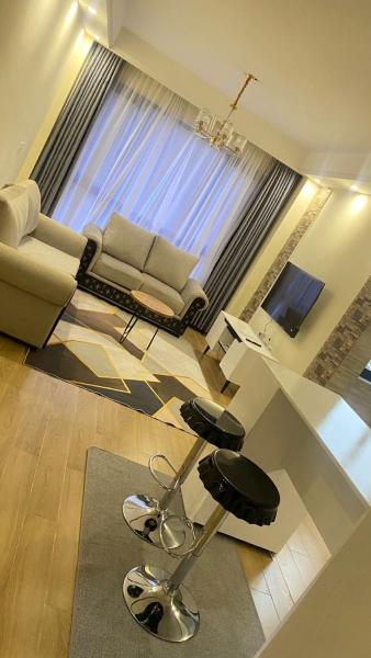 spacious executive one bedroom apartments with breathtaking city views swimming pool ,well equipped gym ,child playground and ample parking space, Rezervovat Apartmán Nairobi Nairobi