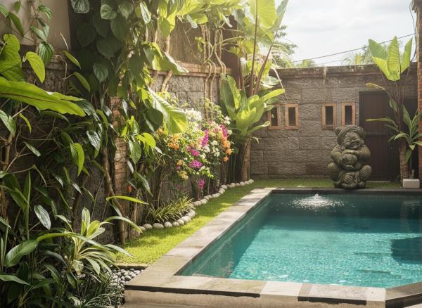 Villa Amaluku 2 bdr by ArthouseBali, Rezervovat  Bali hotely s bazénem, Bazén