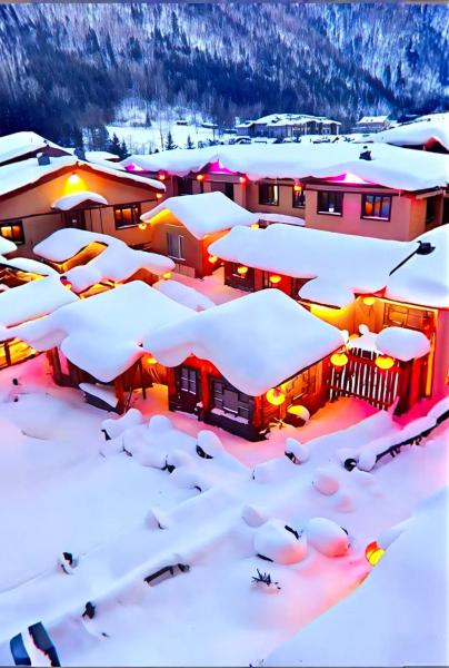 Hanfox HOTEL寒香阁 , CHINA Snow Town Store, Rezervovat  Wuchang Heilongjiang