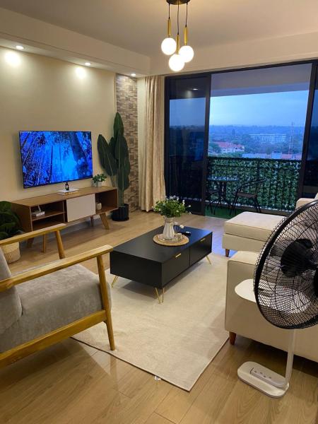 urban loft retreat apartment with fully equipped gym ,heated swimming pool, private parking and relaxing rooftop with breath taking views, Rezervovat Apartmán Nairobi Nairobi