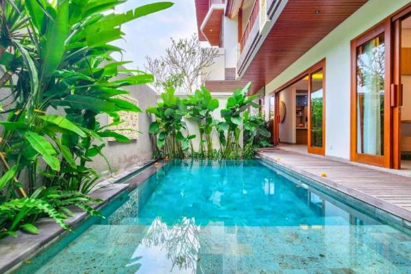 Belisaria Comfortable 3 BR Private Pool Villa, Rezervovat  Bali hotely s bazénem, Bazén