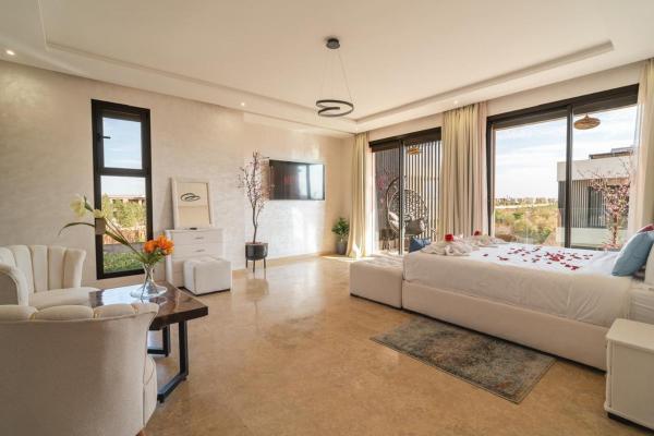 Luxury Villa Hammam Piscine chauffeé sans Vis Avis, Rezervovat  El Harkat 