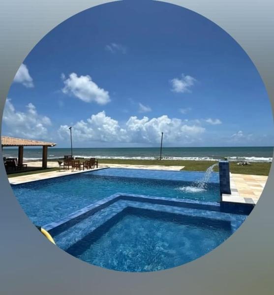 Pousada Pé na Areia Morro Branco, Rezervovat  Bahia hotely s bazénem, Bazén