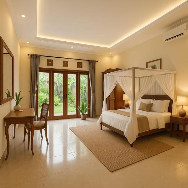 Ubud Hideaway Private 2BR Villa Garden View, Rezervovat  Hotely v Bali s parkováním, Parkování