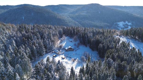 Gite à la ferme aux Alpagas, Rezervovat  Alsasko hotely s parkováním, Parkování