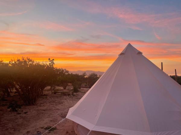 Eco Glamping Biosfera - Bahia Turquesa, Rezervovat Kemp Kempování a glamping v Baja California Sur, Kemp