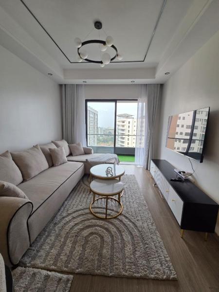Comfort living three bedroom apartment with fully equipped gym swimming pool private parking space ,child play area and amazing scenic views which offers comfort and luxurious lifestyle, Rezervovat Apartmán Nairobi Nairobi