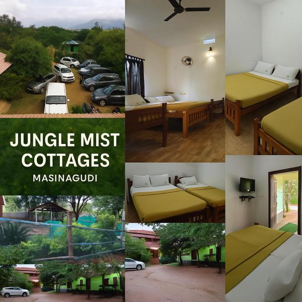 Jungle Mist Cottages, Rezervovat  Masinagudi Tamil Nadu