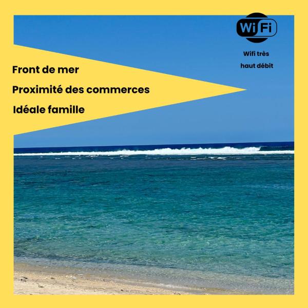 Villa Le Lagon Maison de vacances au bord de mer, Rezervovat  Hotely v Saint-Paul s bazénem, Bazén