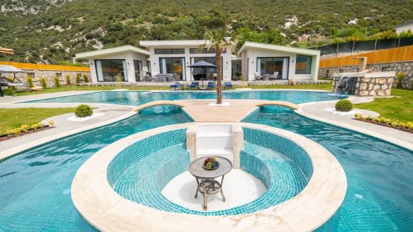 3 bedroom Luxury Villa in Saribelen, Rezervovat  Kalkan 