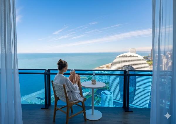 Batumi Sea Line Aparthotels, Rezervovat  Ajara hotely s parkováním, Parkování