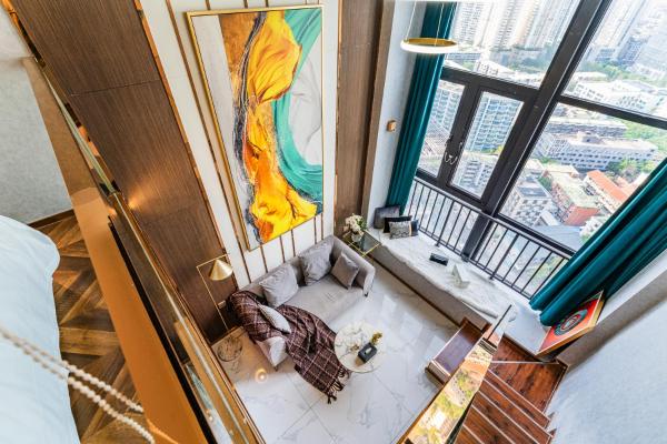 云享城居 SKY高空Loft公寓酒店 春熙路九眼桥店, Rezervovat  Čcheng-tu Sichuan