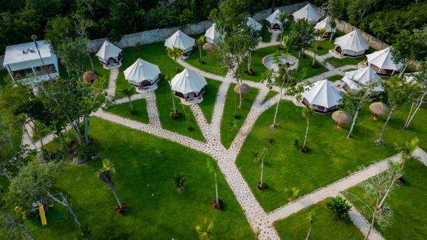 Xakluum Eco Glampings, Rezervovat Kemp Quintana Roo hotely s bazénem, Bazén