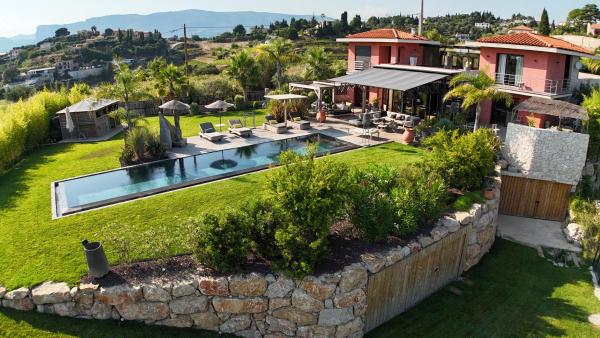 Villa de luxe piscine vue mer, Rezervovat  Nice Alpes-Maritimes