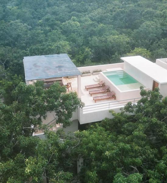Exclusive 3BR Sky Penthouse with Private Rooftop Pool, Rezervovat  Quintana Roo hotely s bazénem, Bazén