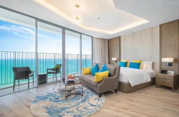 Panorama Nha Trang Apartment Luxury - Man Ocean, Rezervovat Apartmán Hotely v Khanh Hoa s bazénem, Bazén