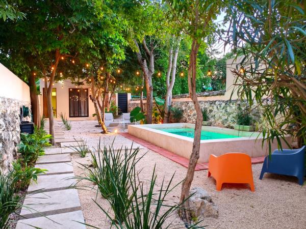 Villa Lara Palacios, tu oasis en Mérida, Rezervovat  Hotely v Yucatán s bazénem, Bazén