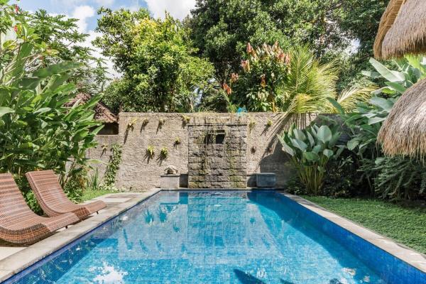 Organic Bamboo Villa near Ubud, Rezervovat  Bali hotely se snídaní, Snídaně