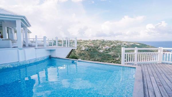 Gentle Summer Villa in Marigot Bay Hillside, Rezervovat  Marigot Svatý Martin