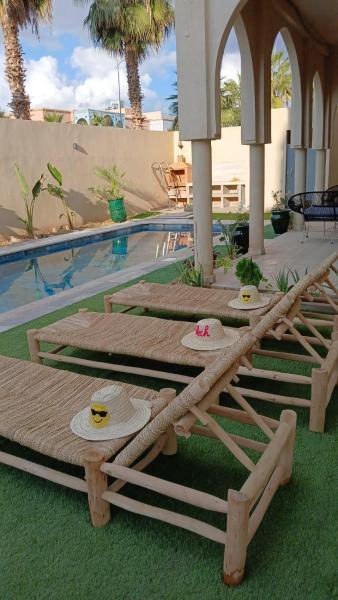 Villa Marrakech piscine, Rezervovat  Marrakech-Tensift-Haouz hotely s bazénem, Bazén