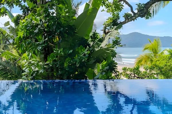 Pé na areia, 4 suítes, canto nobre Camburi, Rezervovat  Sao Sebastiao Sao Sebastiao Coast