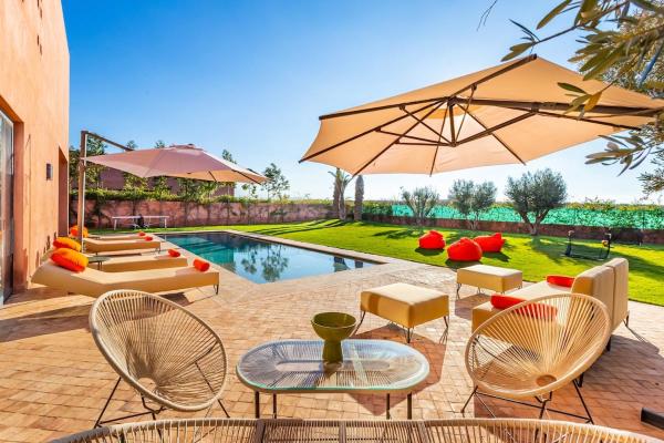4-Suite Villa sans vis à vis Wi-Fi, Rezervovat  Sraghna 