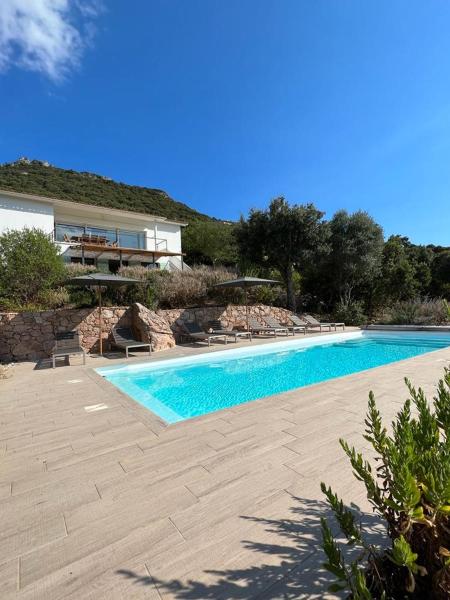 Villa macchialegria, Rezervovat  Korsika hotely s bazénem, Bazén