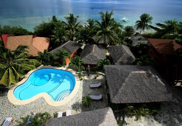 Magic Island Dive Resort, Rezervovat Lázně / Resort Visayas hotely s parkováním, Parkování